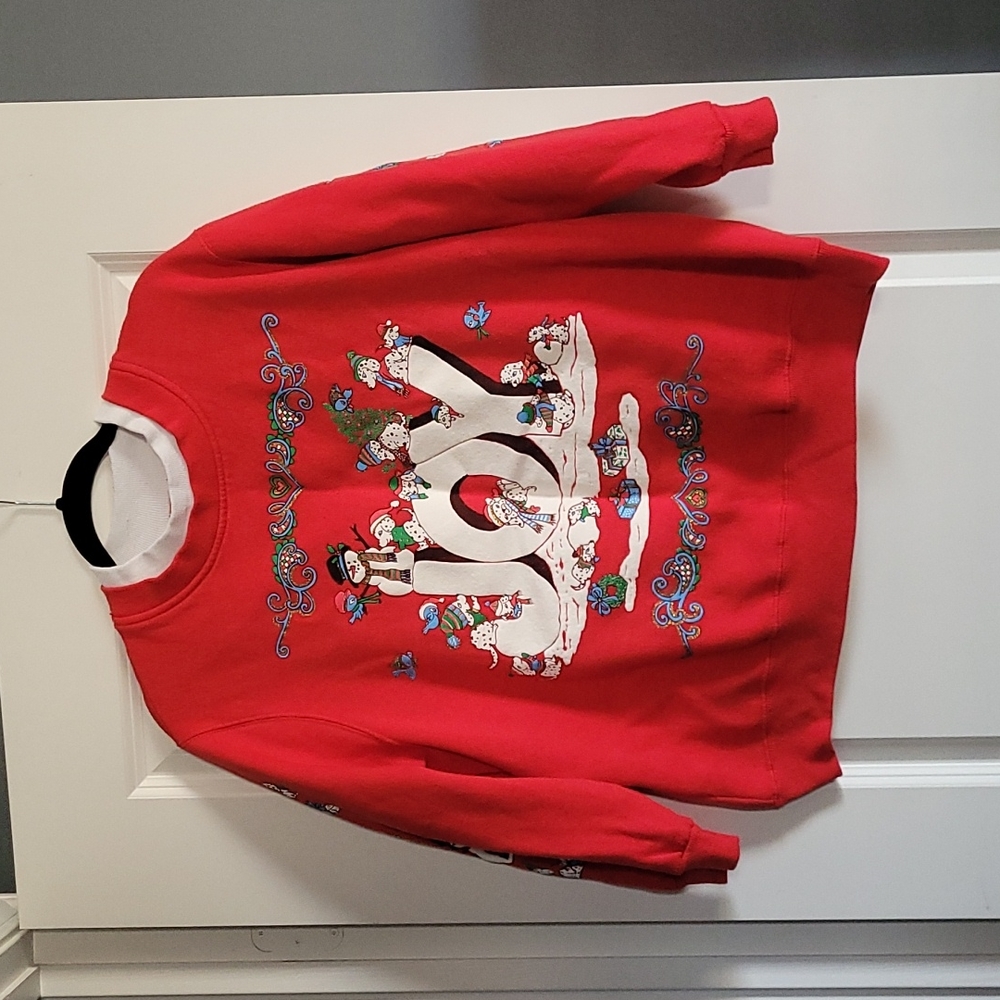 Vintage Holiday Dog Sweatshirt